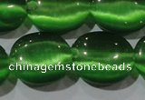 CCT705 15 inches 10*12mm oval cats eye beads wholesale