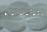 CCT720 15 inches 10*14mm oval cats eye beads wholesale