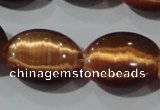 CCT726 15 inches 10*14mm oval cats eye beads wholesale