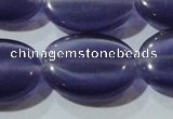 CCT731 15 inches 10*14mm oval cats eye beads wholesale