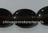 CCT734 15 inches 10*14mm oval cats eye beads wholesale