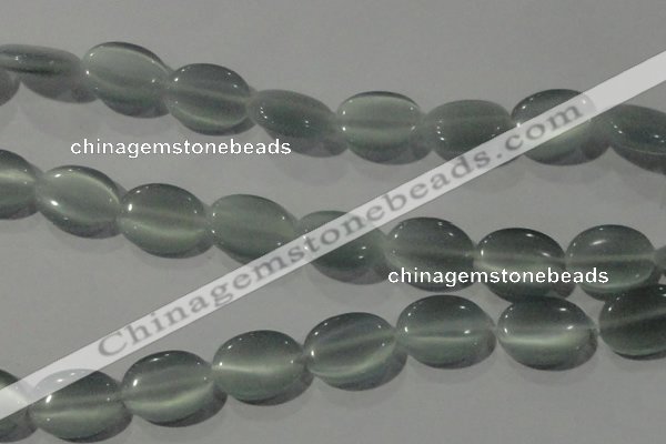 CCT750 15 inches 11*15mm oval cats eye beads wholesale