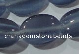 CCT751 15 inches 11*15mm oval cats eye beads wholesale