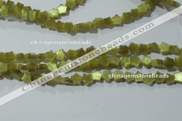 CCT811 15 inches 6mm star cats eye beads wholesale