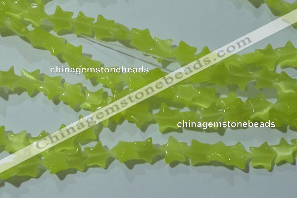 CCT864 15 inches 10mm star cats eye beads wholesale