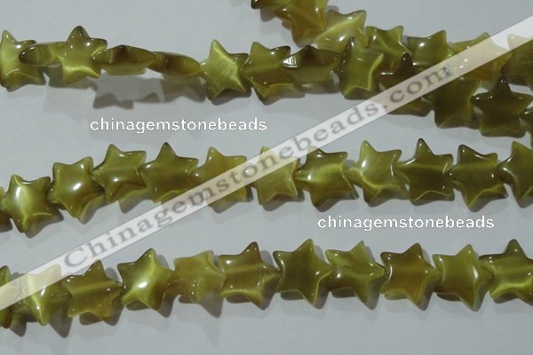 CCT892 15 inches 12mm star cats eye beads wholesale