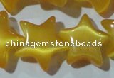 CCT895 15 inches 12mm star cats eye beads wholesale