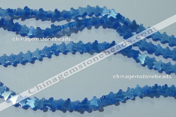 CCT932 15 inches 6*8mm butterfly cats eye beads wholesale