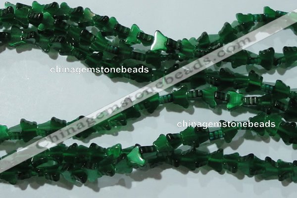 CCT938 15 inches 6*8mm butterfly cats eye beads wholesale