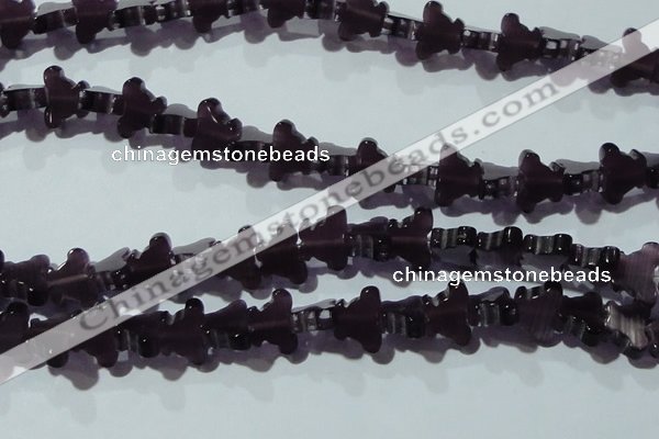 CCT953 15 inches 8*10mm butterfly cats eye beads wholesale