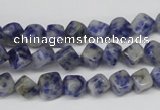 CCU109 15.5 inches 6*6mm cube sodalite gemstone beads wholesale