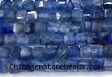 CCU1335 15 inches 2.5mm faceted cube kyanite beads