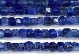 CCU1336 15 inches 2.5mm faceted cube kyanite beads
