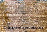 CCU1615 15 inches 2.5mm faceted cube citrine gemstone beads