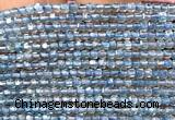 CCU1620 15 inches 2.5mm faceted cube topaz quartz beads