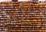 CCU1659 15 inches 2.5mm faceted cube orange garnet beads