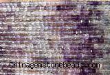 CCU1665 15 inches 2.5mm faceted cube rainbow fluorite beads