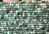 CCU1683 15 inches 2.5mm faceted cube emerald beads wholesale