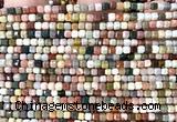 CCU1702 15 inches 2.5mm faceted cube Alashan agate beads
