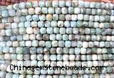 CCU1914 15 inches 4mm faceted cube larimar gemstone beads