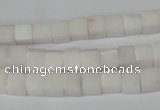 CCU45 15.5 inches 6*6mm cube white stone beads wholesale