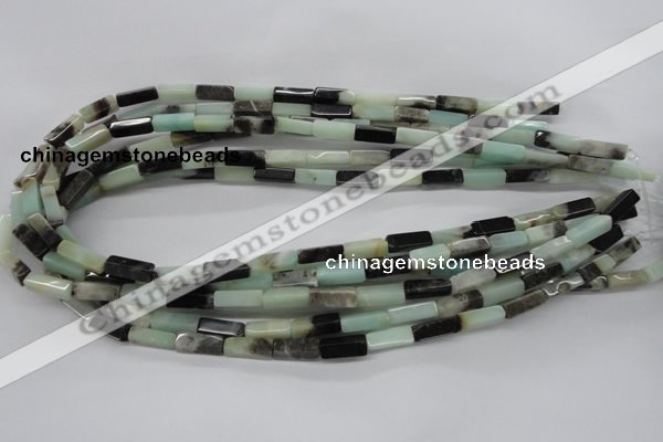 CCU518 15.5 inches 4*13mm cuboid amazonite gemstone beads wholesale