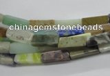 CCU526 15.5 inches 4*13mm cuboid mixed gemstone beads wholesale