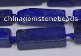 CCU620 15.5 inches 8*20mm - 10*30mm cuboid lapis lazuli beads