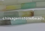 CCU715 15.5 inches 4*13mm cuboid amazonite beads wholesale