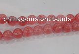 CCY100 15.5 inches 4mm round cherry quartz beads wholesale