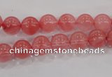 CCY102 15.5 inches 8mm round cherry quartz beads wholesale