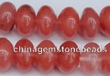 CCY151 15.5 inches 13*18mm rondelle cherry quartz beads wholesale