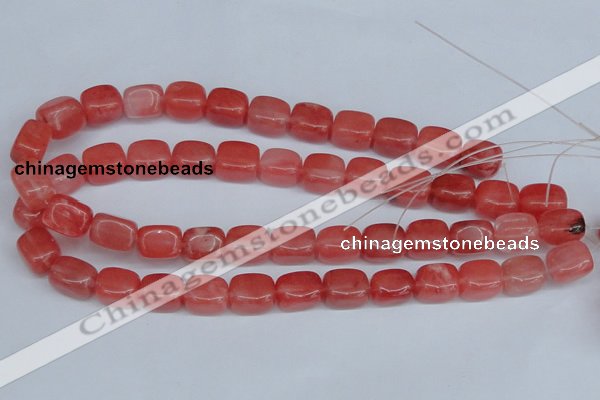 CCY152 15.5 inches 11*15mm cuboid cherry quartz beads wholesale