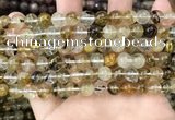 CCY646 15.5 inches 6mm round volcano cherry quartz beads