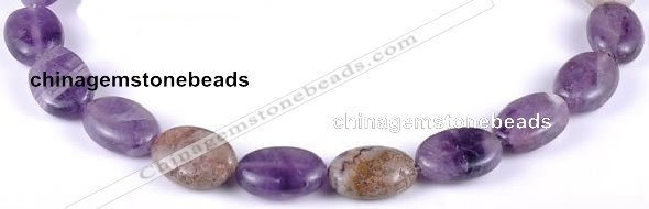 CDA01 13*18mm oval dogtooth amethyst quartz beads Wholesale