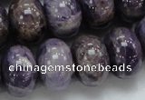 CDA20 15.5 inches 15*20mm rondelle dogtooth amethyst quartz beads