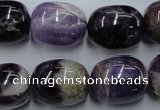 CDA200 15.5 inches 16*20mm nuggets dogtooth amethyst beads