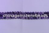 CDA353 15.5 inches 10mm round matte dogtooth amethyst beads