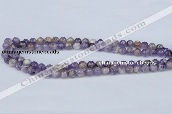 CDA52 15.5 inches 8mm round dogtooth amethyst beads wholesale