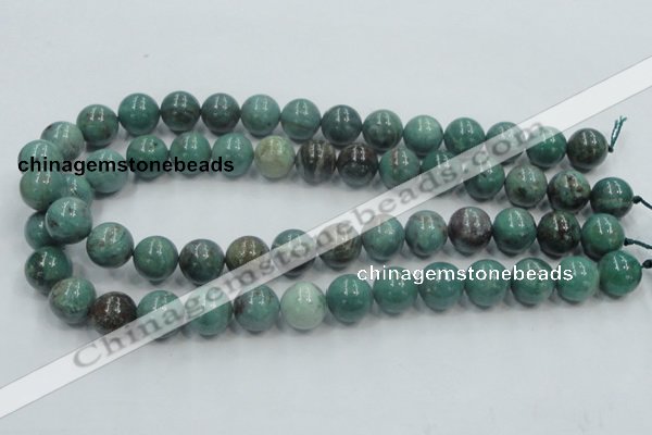 CDB02 15.5 inches 14mm round natural new dragon blood jasper beads