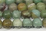 CDB107 15 inches 6mm round new dragon blood jasper beads