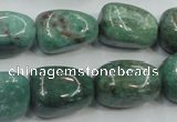 CDB11 15.5 inches 14*20mm nugget natural new dragon blood jasper beads