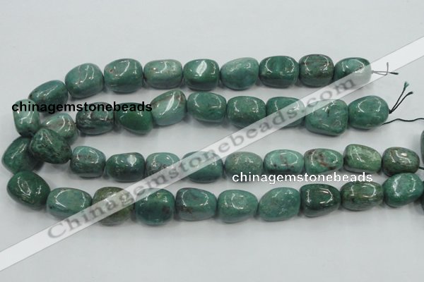 CDB11 15.5 inches 14*20mm nugget natural new dragon blood jasper beads