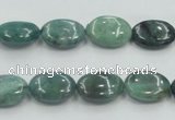 CDB19 15.5 inches 10*14mm oval natural new dragon blood jasper beads