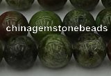 CDB305 15.5 inches 14mm round dragon blood jasper beads wholesale