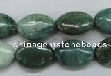 CDB35 15.5 inches 13*18mm oval new dragon blood jasper beads