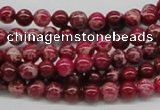 CDE02 15.5 inches 6mm round dyed sea sediment jasper beads