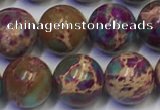 CDE1058 15.5 inches 10mm round sea sediment jasper beads wholesale