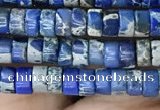 CDE1228 15.5 inches 2.5*4mm heishi sea sediment jasper beads