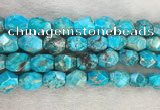 CDE1361 15.5 inches 15*20mm faceted nuggets sediment jasper beads